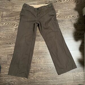 Banana Republic Brown Wide Leg Trousers Relaxed Fit